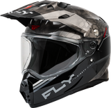 Trekker Kryptek Conceal Helmet Black/Grey/White Lg