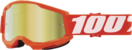 Strata 2 Junior Goggle Orange Mirror Gold Lens
