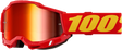 Accuri 2 Goggle Red Mirror Red Lens