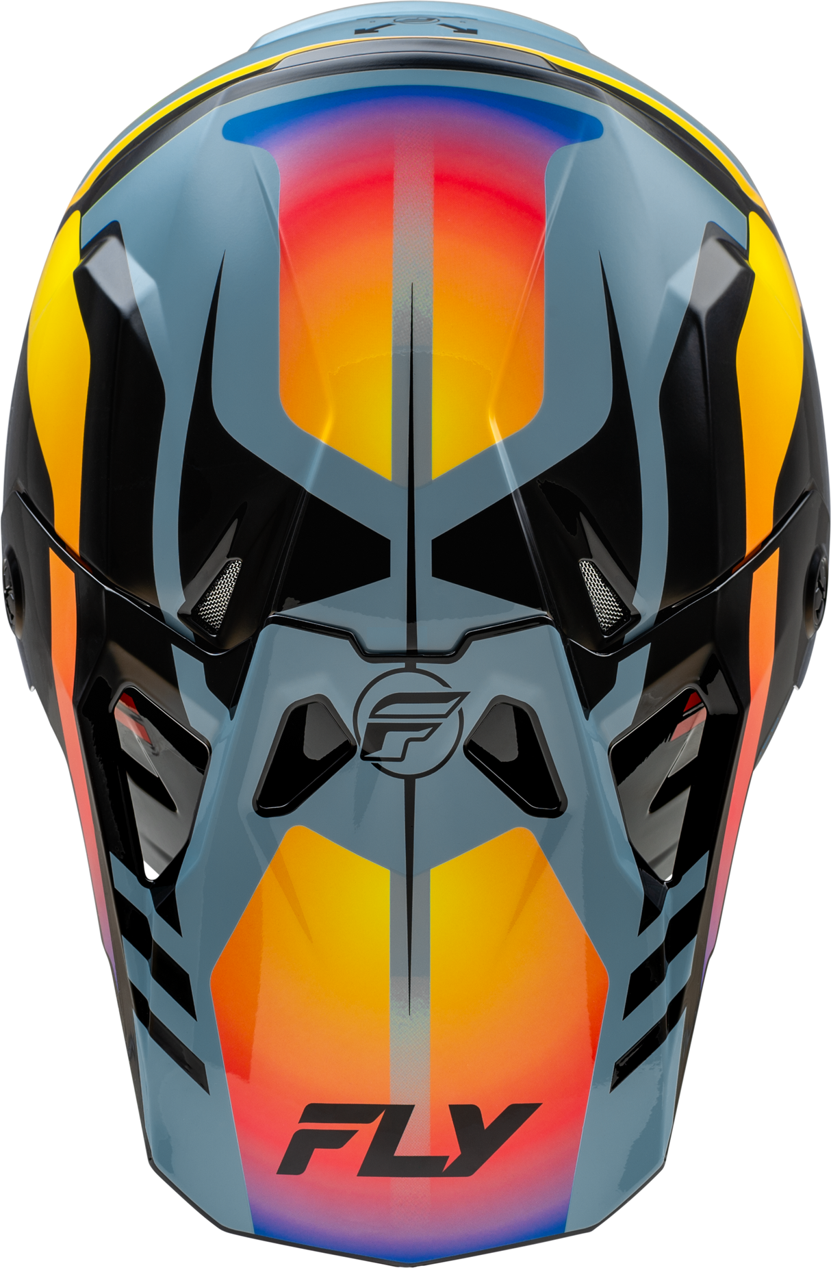 Youth Formula Cp Krypton Helmet Grey/Black/Electric Fade Yl