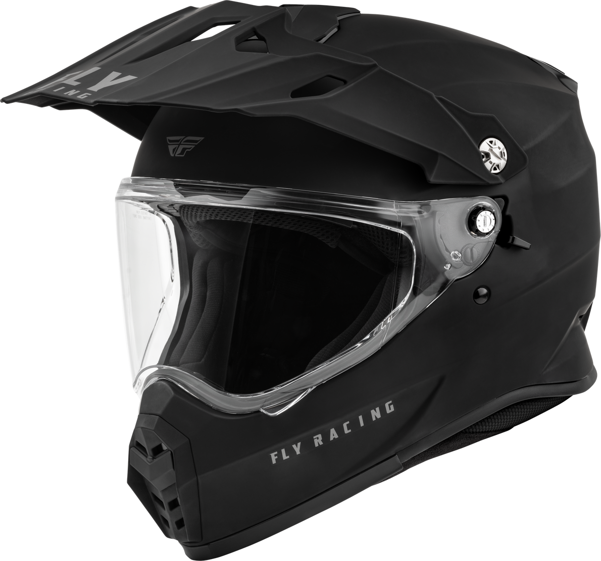 Trekker Solid Helmet Matte Black Md