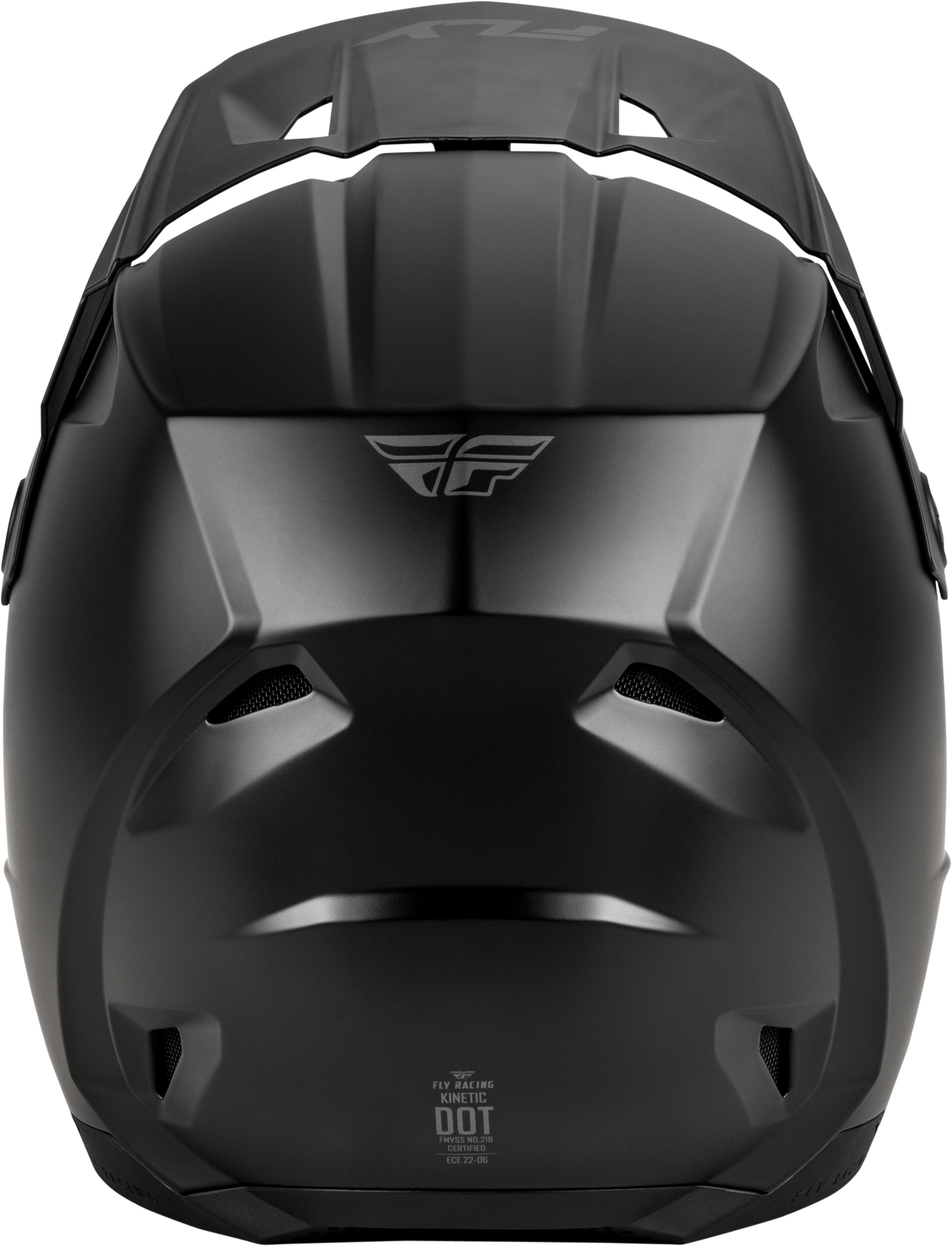 Youth Kinetic Solid Helmet Matte Black Ys