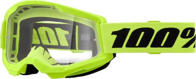 Strata 2 Junior Goggle Neon Yellow Clear Lens