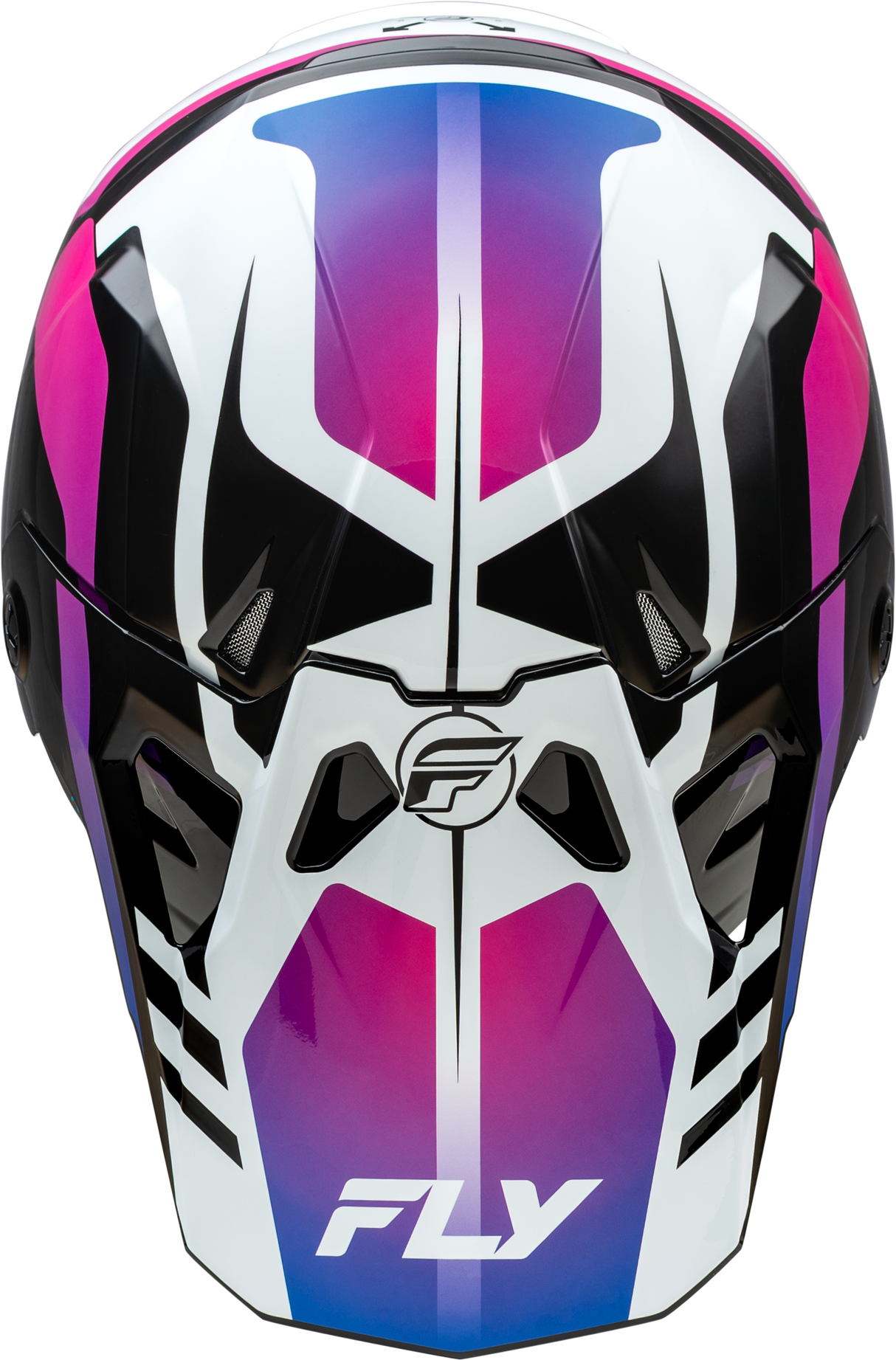 Youth Formula Cp Krypton Helmet White/Black/Purple Yl