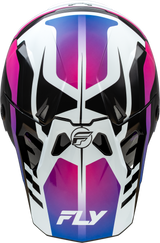 Youth Formula Cp Krypton Helmet White/Black/Purple Yl