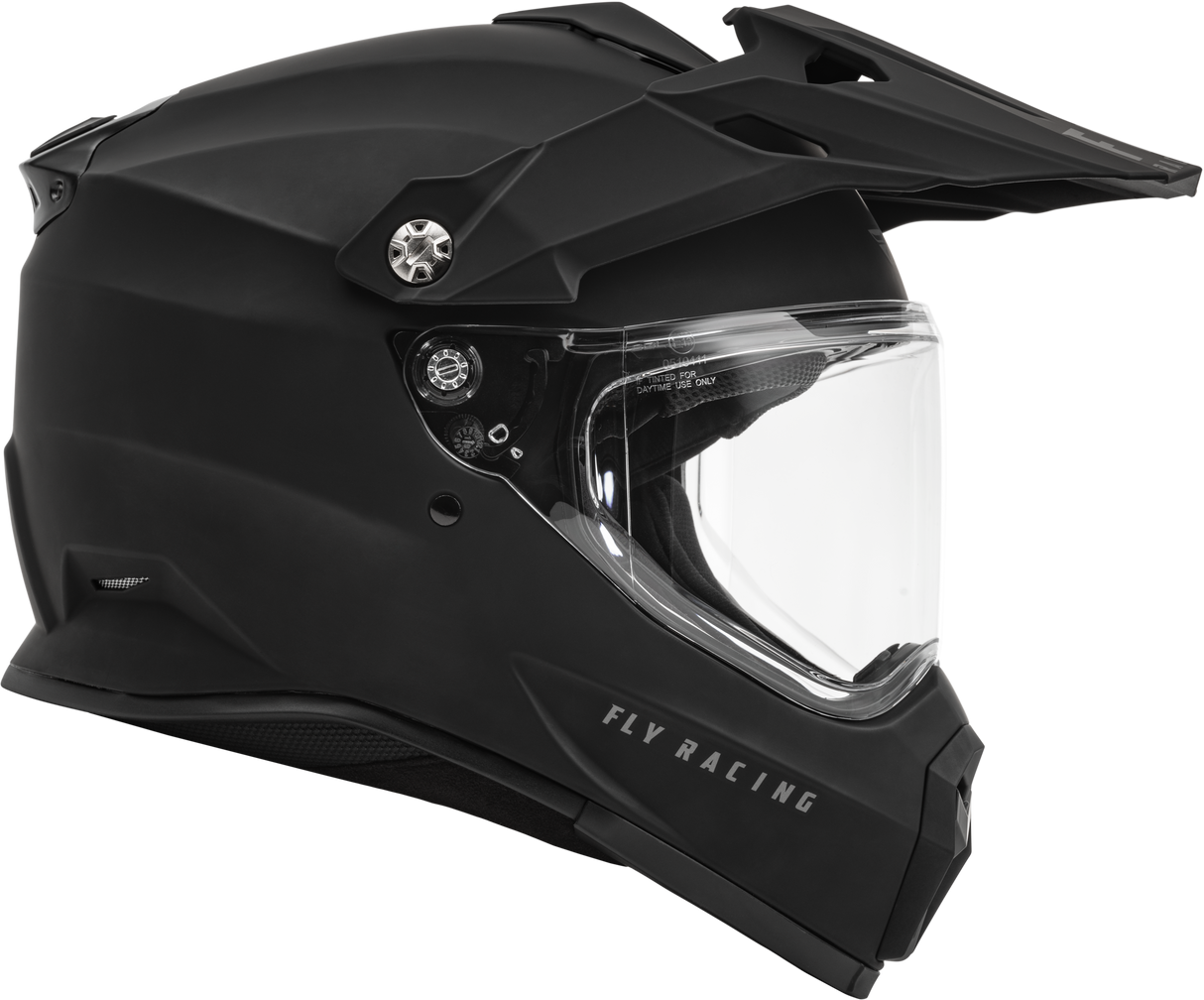 Trekker Solid Helmet Matte Black Sm