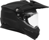 Trekker Solid Helmet Matte Black Sm