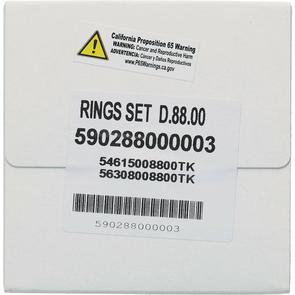 Piston Rings 87.96mm Beta For Vertex Pistons Only
