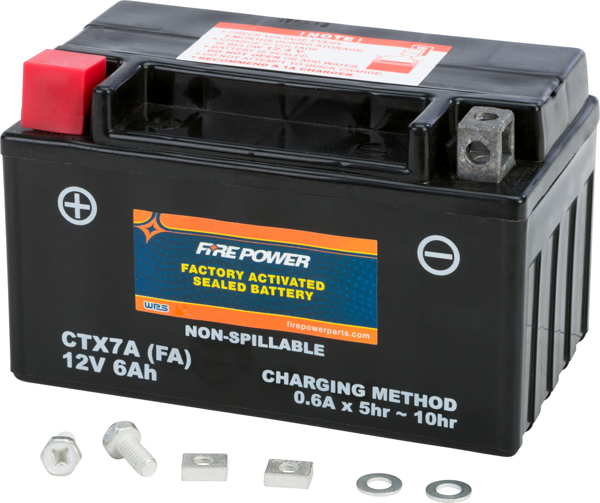 Battery YTX7A Sealed Factory Activated
