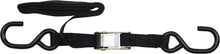 Load image into Gallery viewer, 1&quot; Tie Down Black 2/Pk