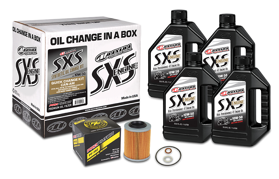 Oil Change Kit 10w50 With Oil Filter Can Am