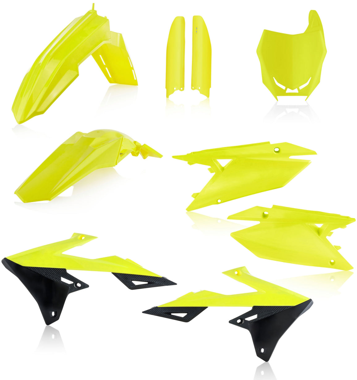 Full Plastic Kit Fluorescent Yellow