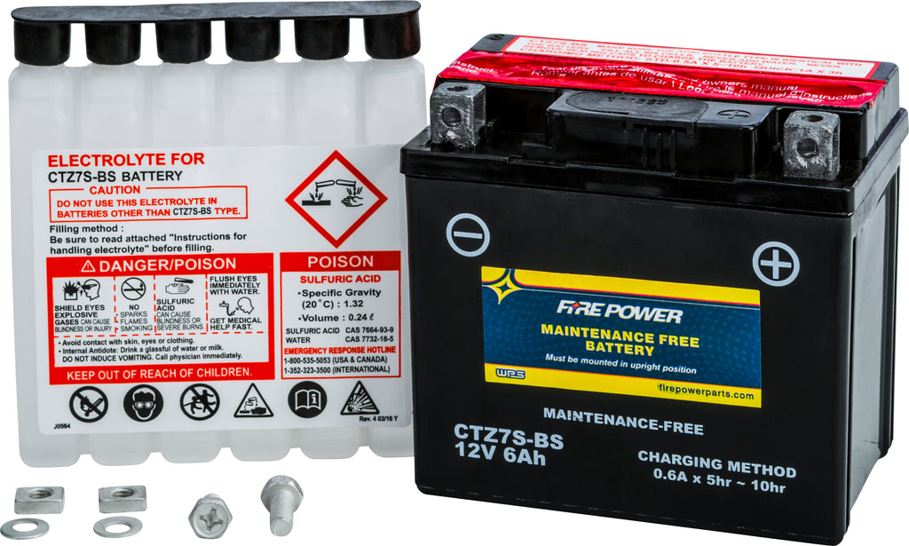 Battery YTZ7S BS Maintenance Free