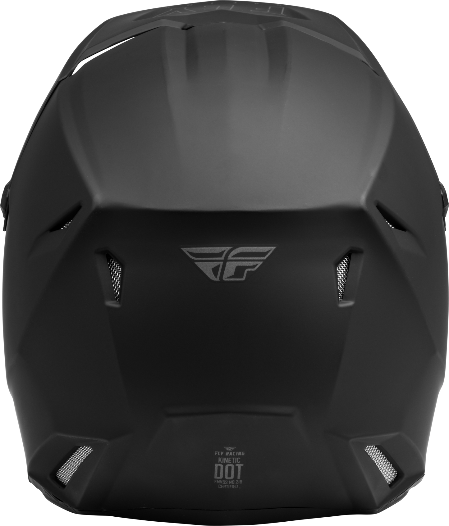 Kinetic Solid Helmet Matte Black Lg