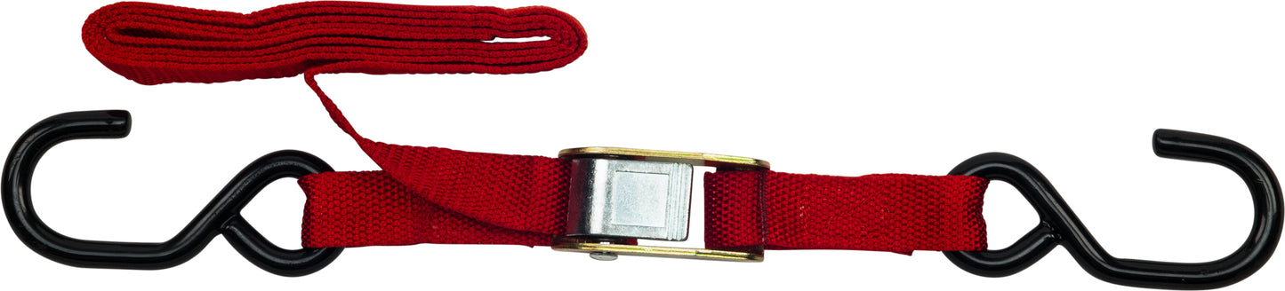 1" Tie Down Red 2/Pk