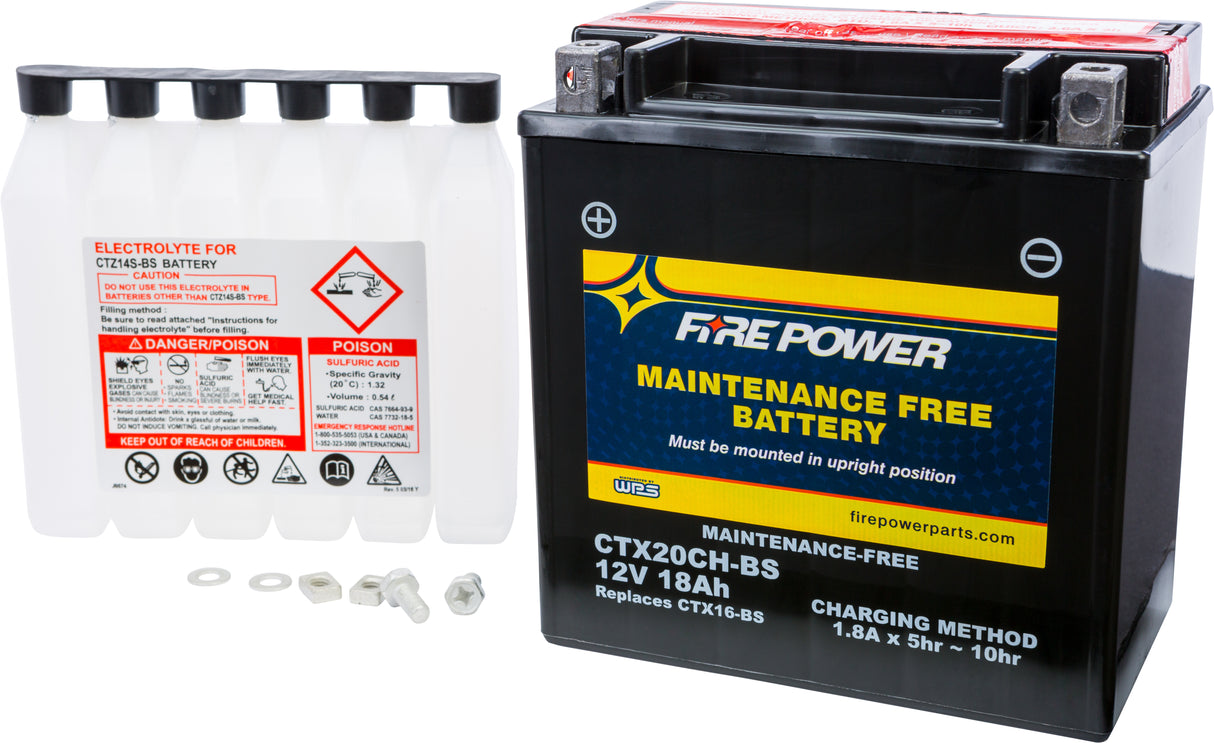 Battery YTX20CH-BS Maintenance Free