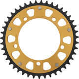 Rear Stealth Sprocket Alu/Stl 43t 520 Gld Hay/Suz/Tri