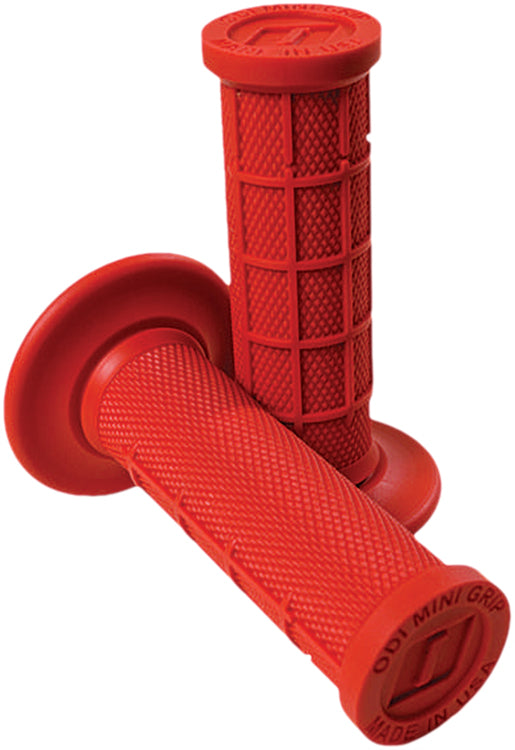 Mini Mx Half Waffle Grips Red