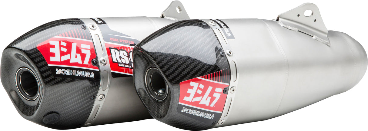 Rs 9 Header/Canister/End Cap Exhaust Slip On Ss Al Ss