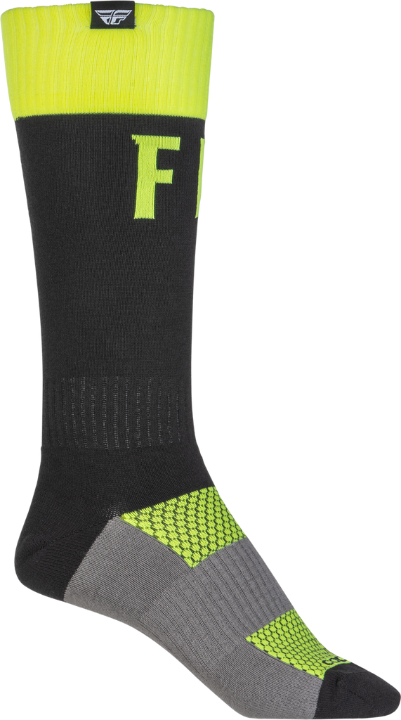 Mx Pro Socks Hi Vis/Black Lg/Xl