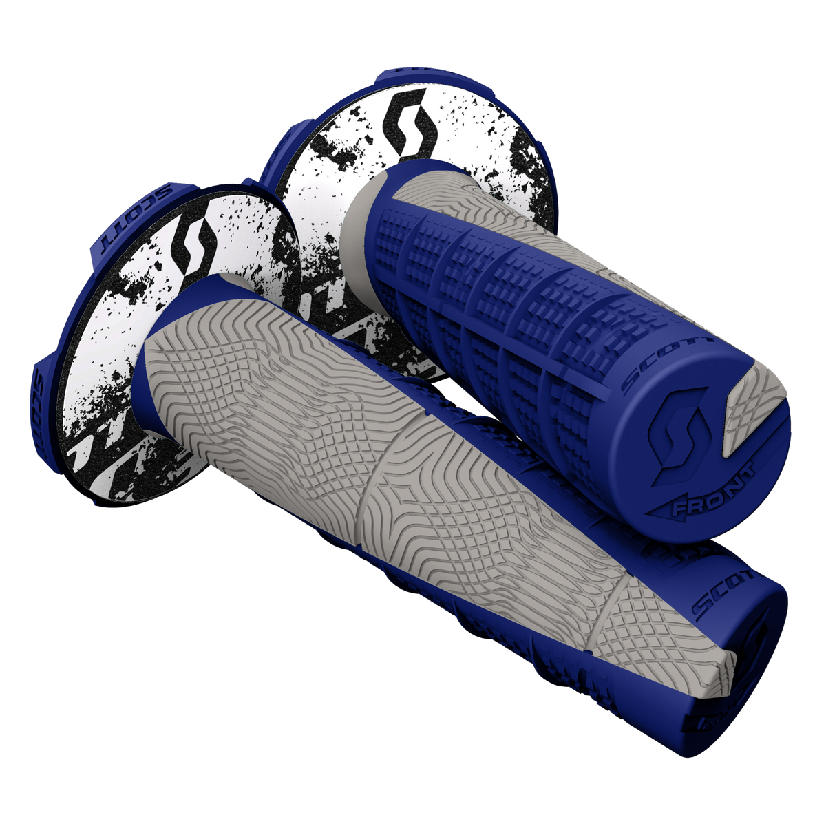 Deuce Mx Grips Grey/Blue