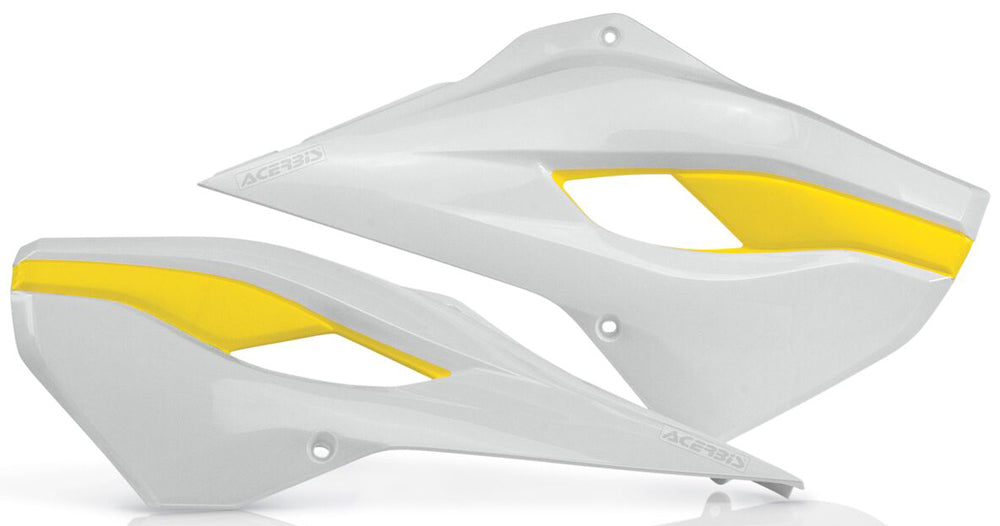 Radiator Shrouds White/Yellow