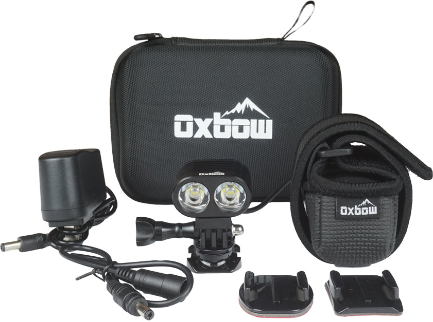 best helmet light for dirt bike Oxbow Voyager Helmet Light Kit Rechargeable Lithium Battery – LaBaron's  Power Sports