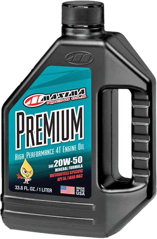 Premium 4T 20w50 Engine Oil Liter (Quart)