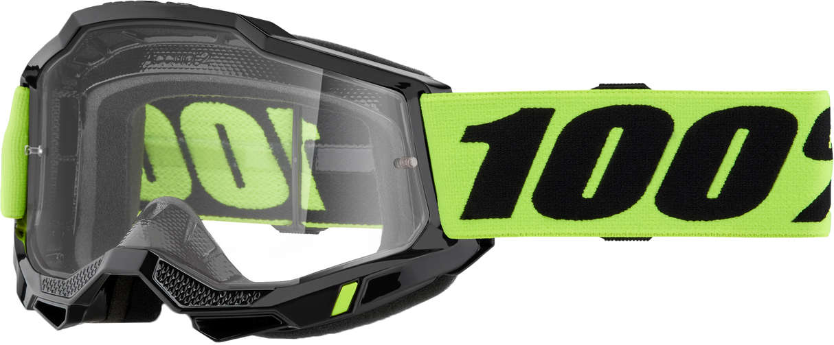 Accuri 2 Goggle Neon Yellow Clear Lens