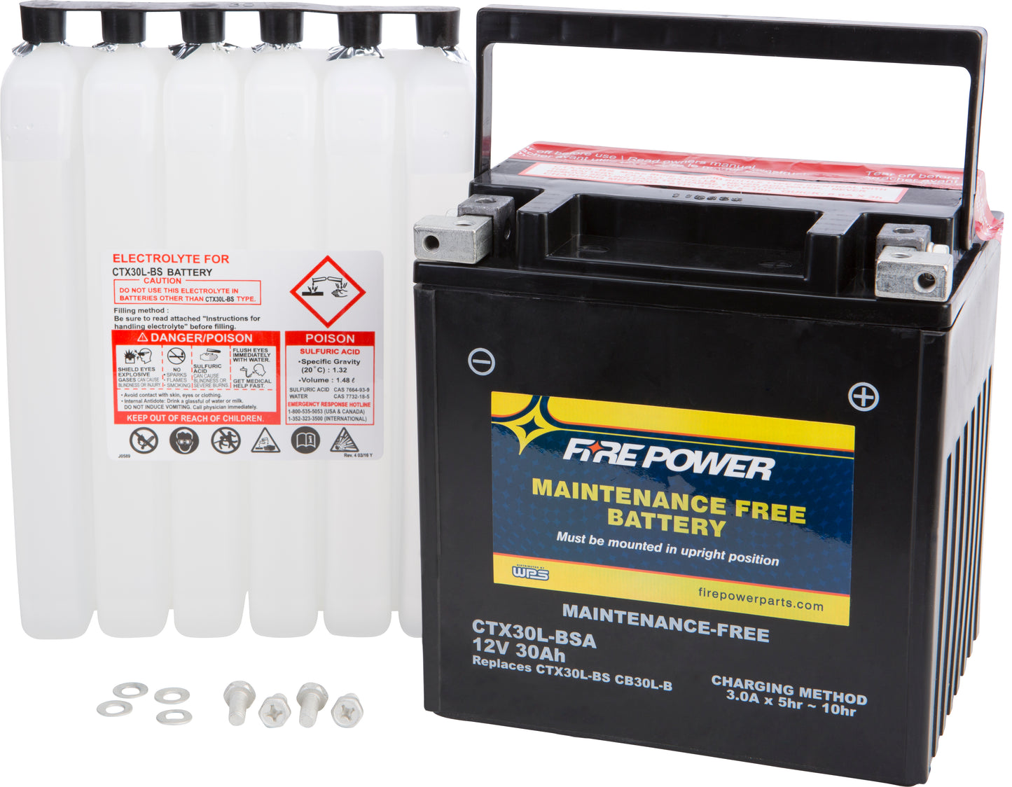 Battery Ctx30l Bsa/Cix30l Bs Maintenance Free