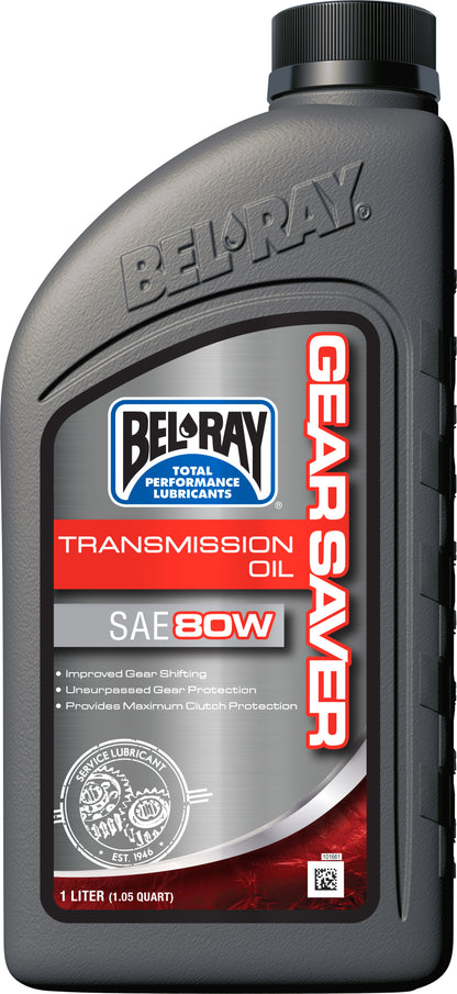 Gear Saver Transmission Oil 80w 1 Liter (Quart)