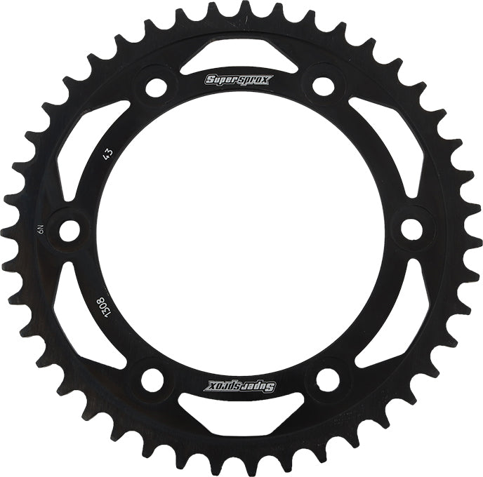 Rear Sprocket Steel 43t 520 Blk Hon
