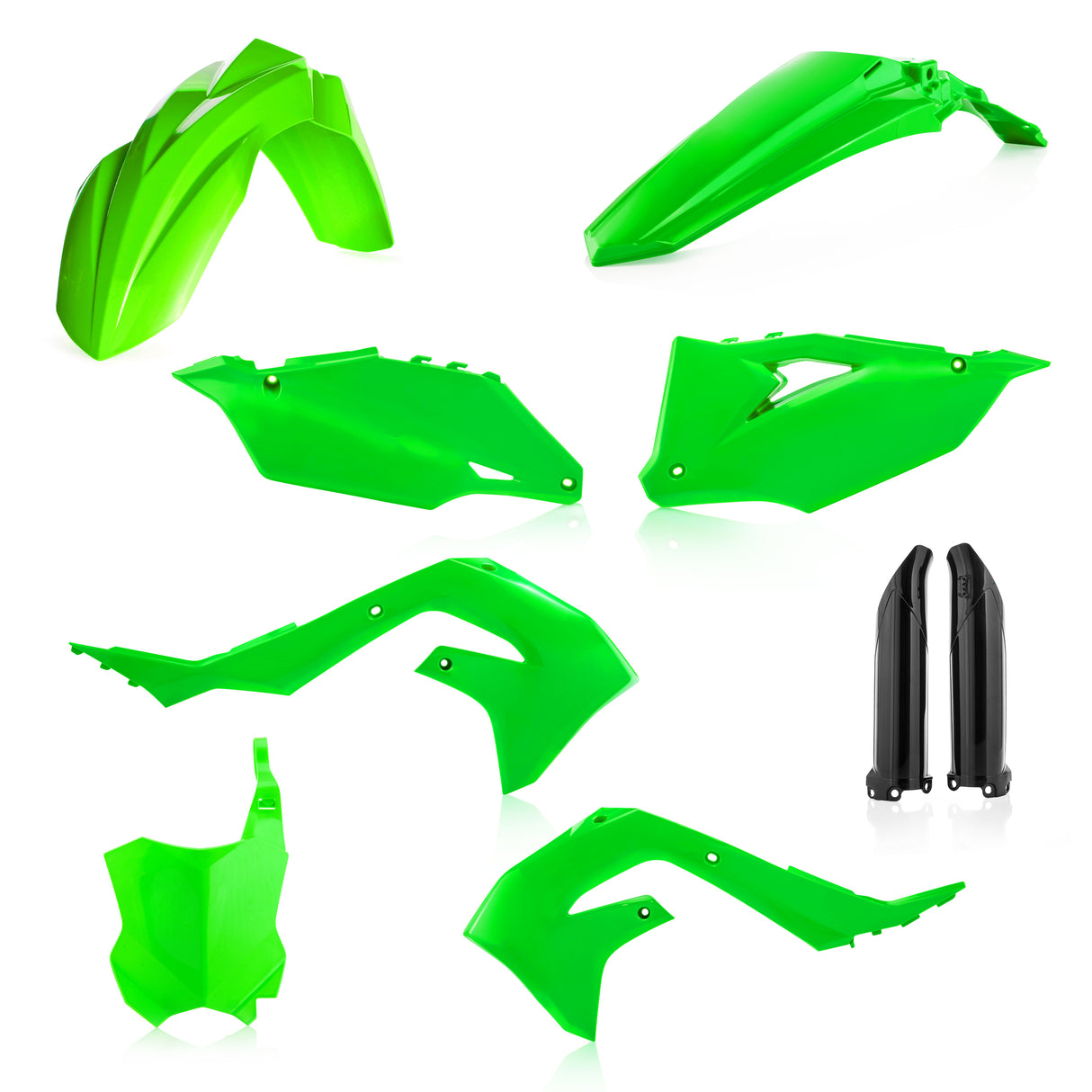 Full Plastic Kit Kaw Flo Green