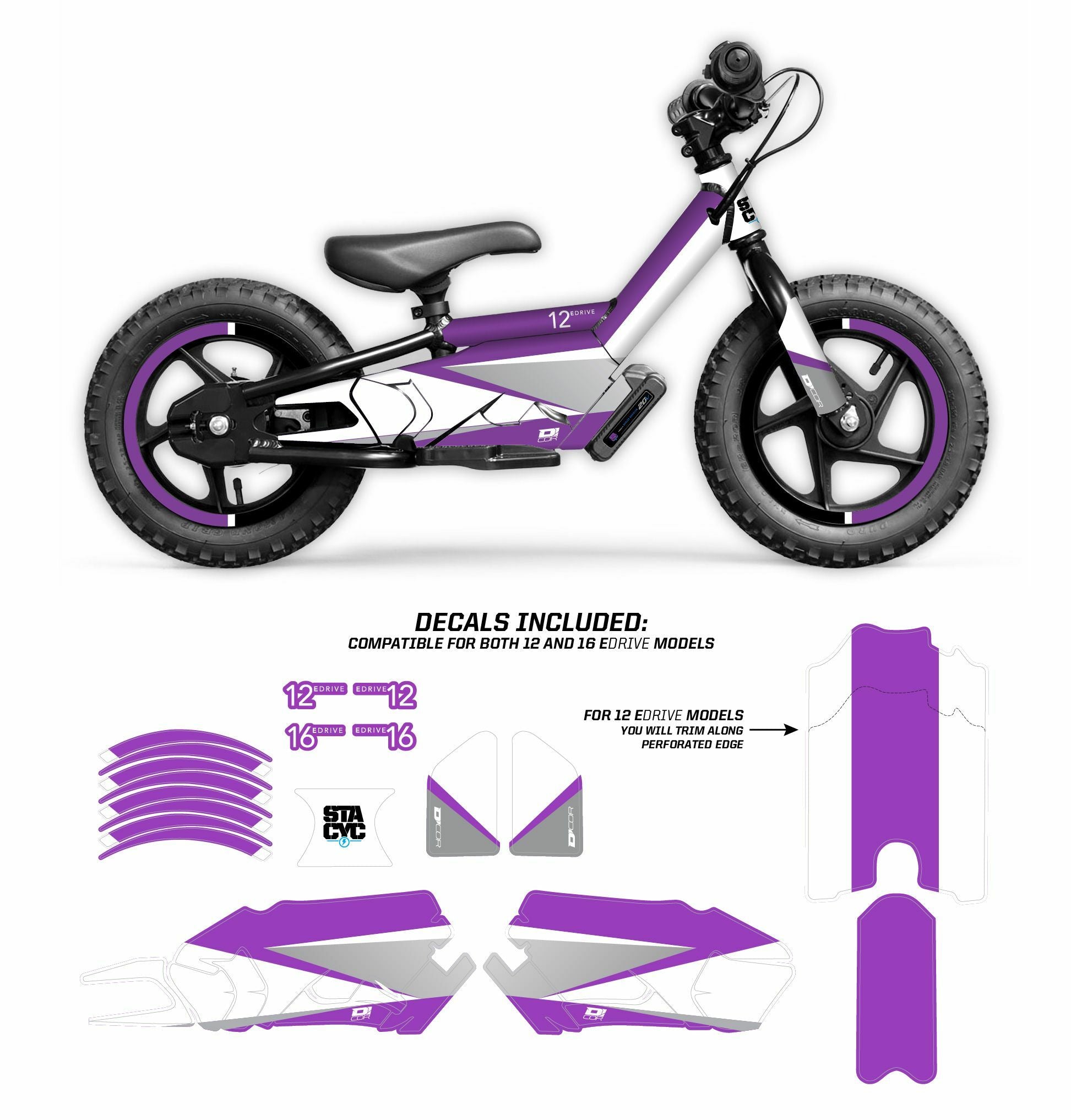 Graphic Kit Stacyc Purple Graphic Kit Stacyc 12