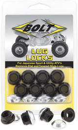 Lug Locks Black