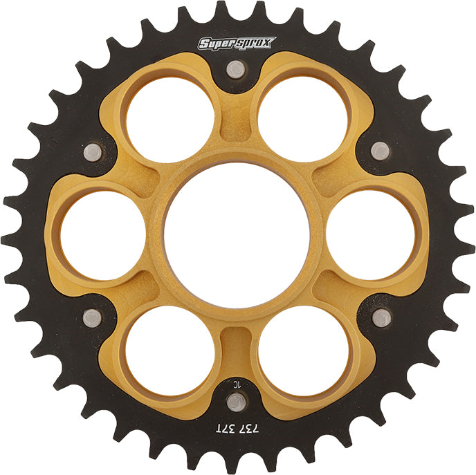 Rear Stealth Sprocket Alu/Stl 37t 520 Gld Duc