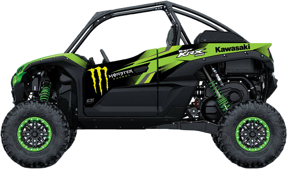 Monster Graphics Kit Kaw Green