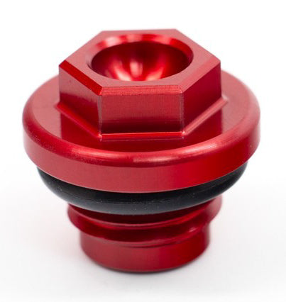 Oil Filler Plug Red