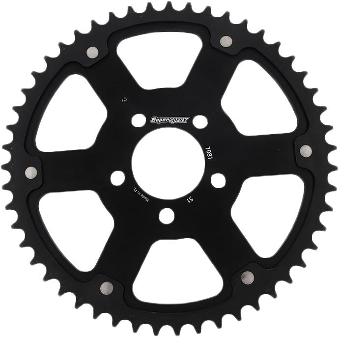 Rear Stealth Sprocket Alu/Stl 48t 530 Blk Hd