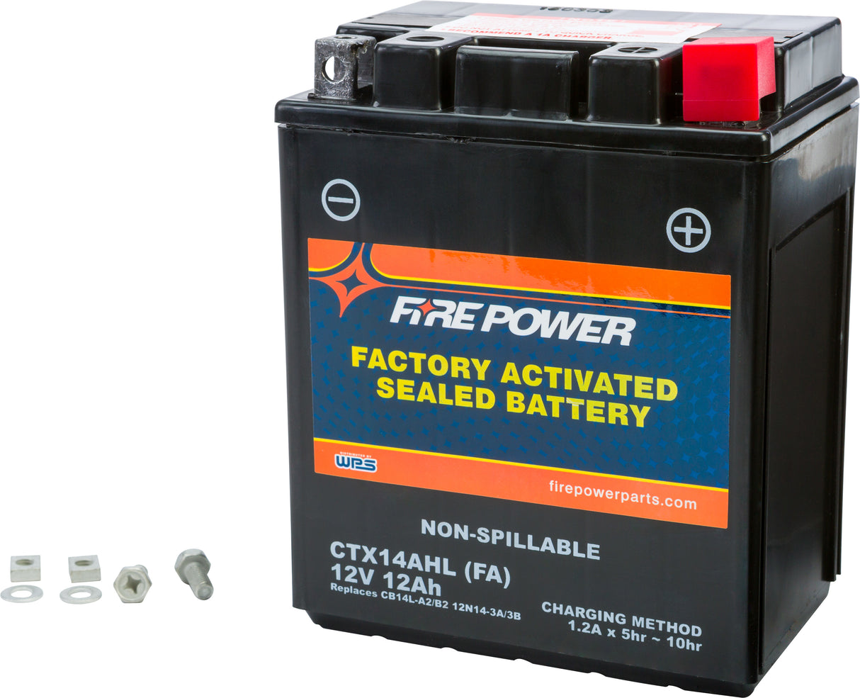 Battery YTX14AHL YB14L-A2 Sealed Factory Activated