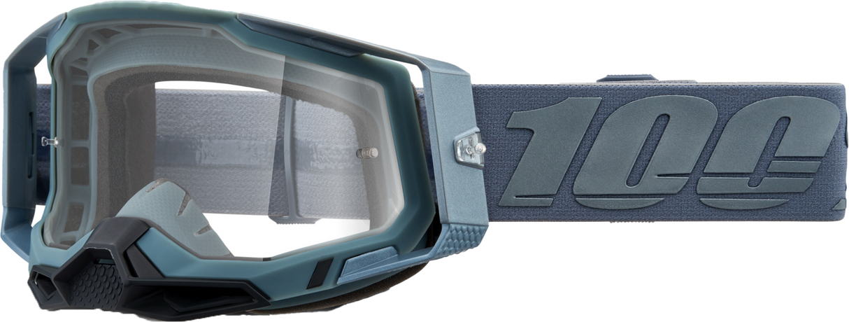 Racecraft 2 Goggle Battleship Clear Lens