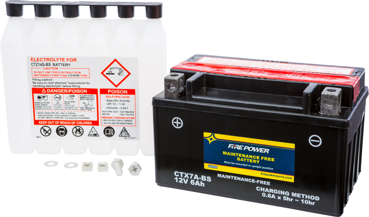 Battery YTX7A-BS Maintenance Free
