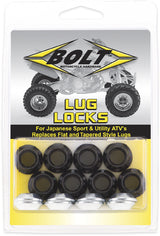 Lug Locks Black