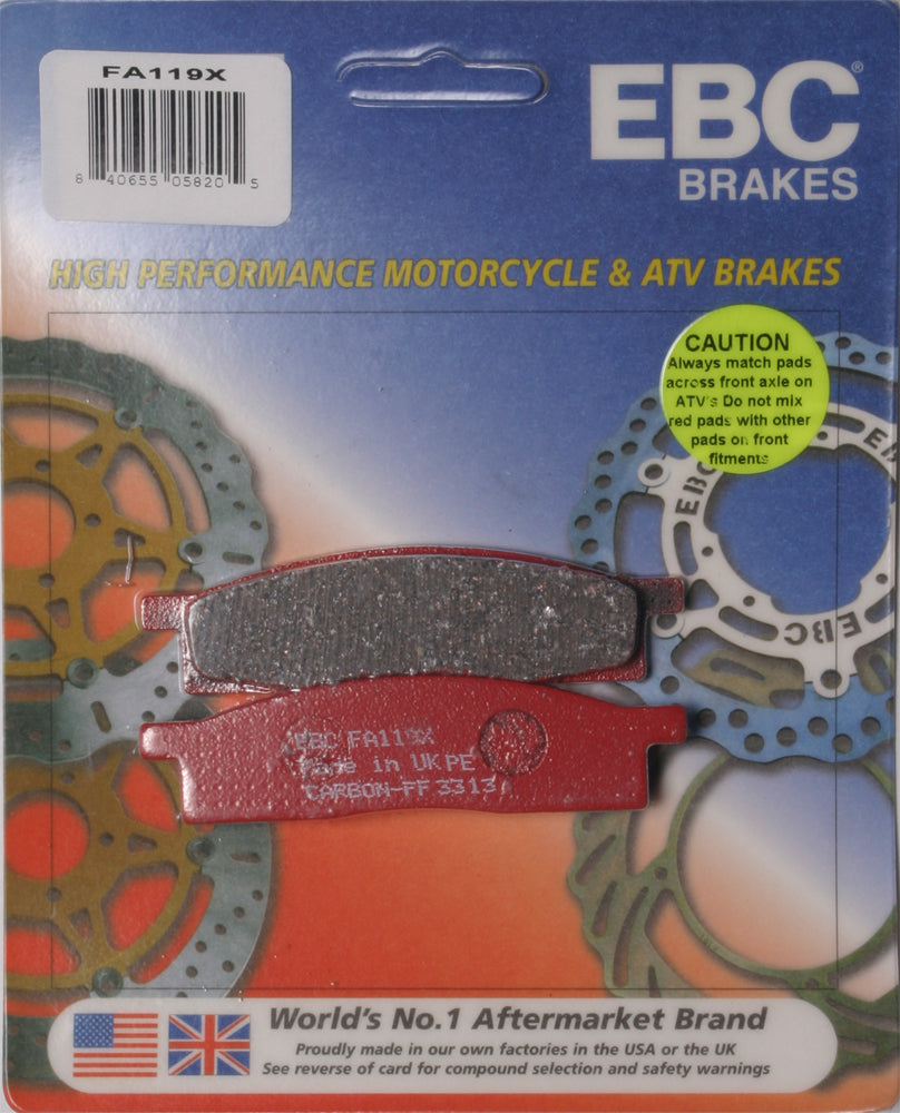 Brake Pads Carbon FA119X