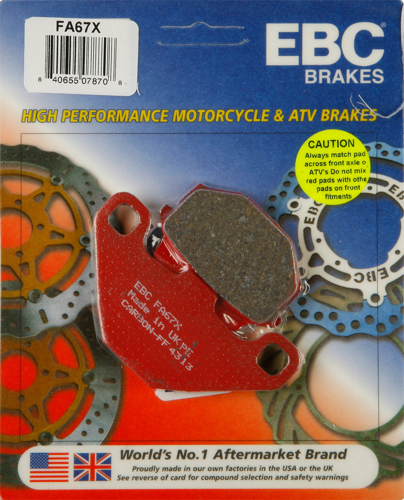 Brake Pads Carbon FA67X