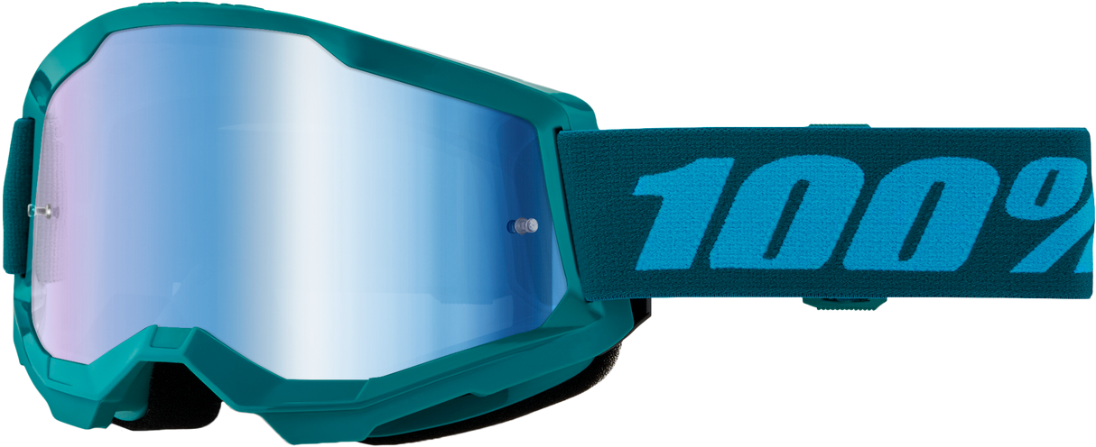 Strata 2 Goggle Stone Mirror Blue Lens