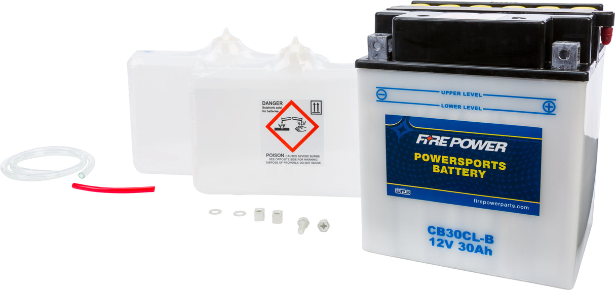 Battery W/Acid YB30CL-B