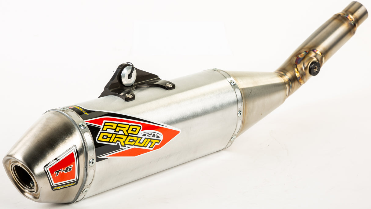 T 6 Stainless Slip On Silencer Kx450f '19 22