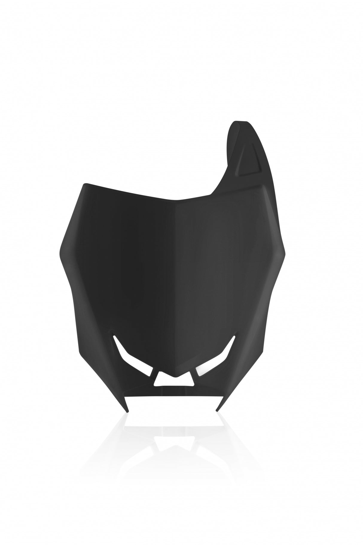 Front Number Plate Black