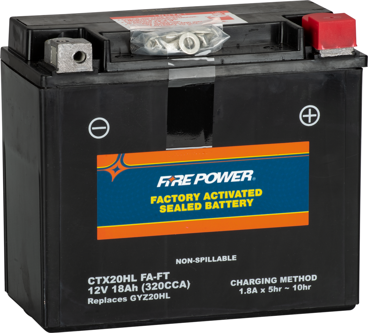 Battery YTX20HL (FA) FT Sealed Factory Activated